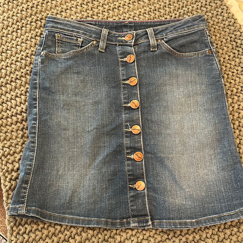 Wrangler denim skirt
